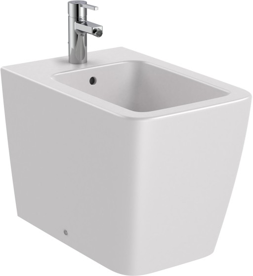 Bideu Roca Inspira Square back-to-wall  370x560cm  perla