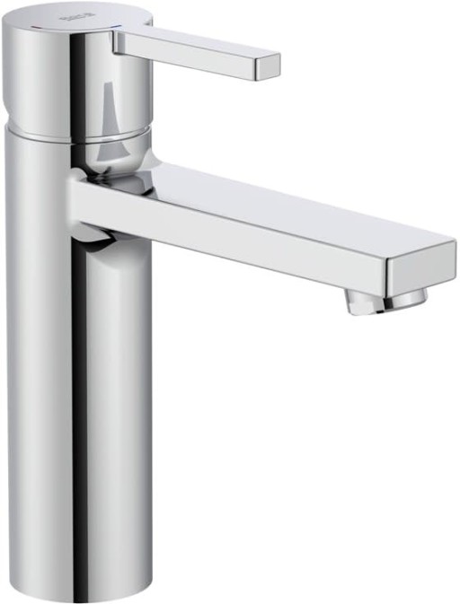 Baterie lavoar Roca Naia Mezzo Cold Start  ventil click-clack  crom