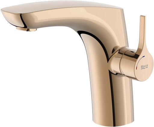 Baterie lavoar Roca Insignia Cold Start  fara ventil  rose gold
