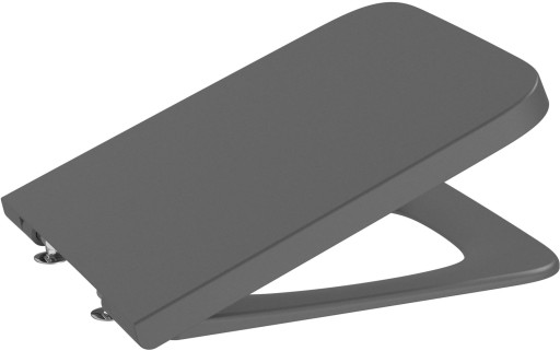 Capac wc Roca Inspira Square cu inchidere lenta  onyx