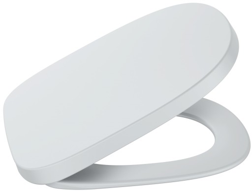 Capac wc Roca Beyond cu inchidere lenta si QuickRelease  perla