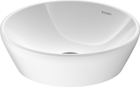 Lavoar tip bol Duravit D-Neo 40cm  WonderGliss  alb
