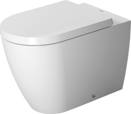 Vas wc Duravit ME by Starck back-to-wall  37x60cm  alb mat