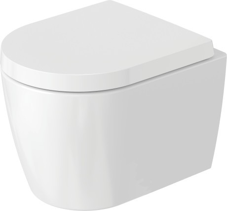 Vas wc Duravit ME by Starck Rimless 37x48cm  WonderGliss  alb mat