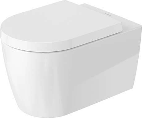 Vas wc suspendat Duravit Me by Starck Rimless 57x37cm  alb mat