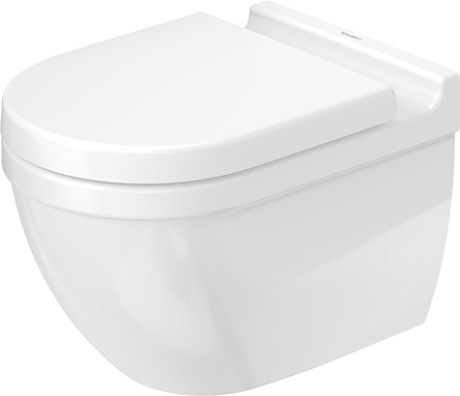 Vas wc suspendat Duravit Starck 3 Rimless  36x54cm  alb