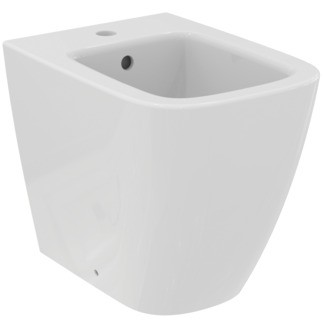 Bideu pe pardoseala Ideal Standard i.life S back-to-wall  alb
