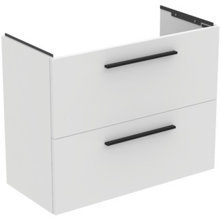 Dulap baza suspendat Ideal Standard i.life S cu doua sertare  80cm  alb mat