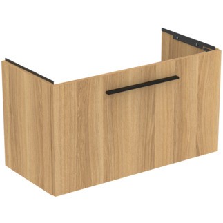 Dulap baza suspendat Ideal Standard i.life S cu un sertar  80cm  stejar natural