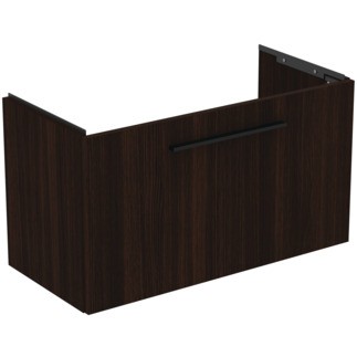 Dulap baza suspendat Ideal Standard i.life S cu un sertar  80cm  stejar cafeniu