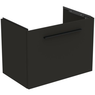 Dulap baza suspendat Ideal Standard i.life S cu un sertar  60cm  gri carbon mat