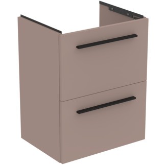 Dulap baza suspendat Ideal Standard i.life S cu doua sertare  50cm  greje mat