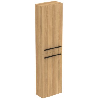 Dulap inalt suspendat Ideal Standard i.life S cu doua usi  160x40x21cm  stejar natural
