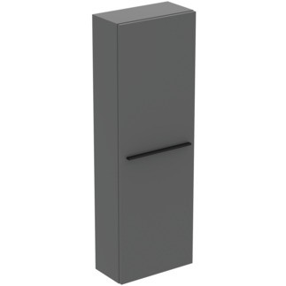 Dulap suspendat Ideal Standard i.life S cu o usa  120x40x21cm  gri quartz mat