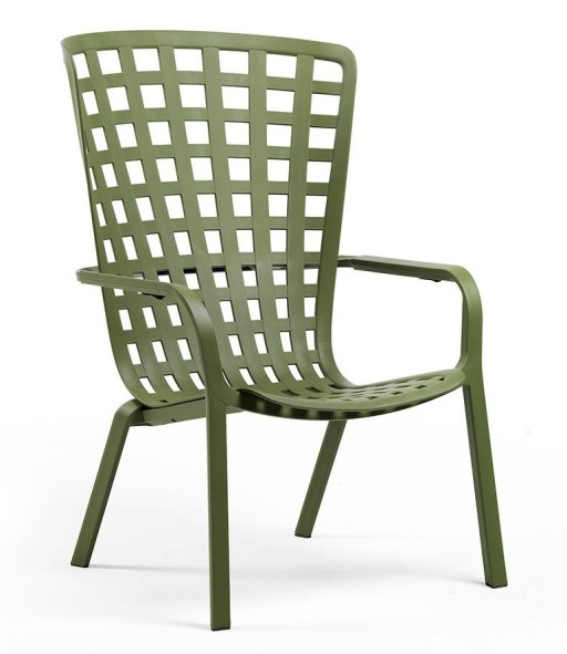 Fotoliu recliner exterior Nardi Folio  verde agave