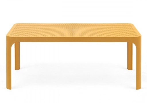Masuta exterior Nardi Net Table 100  60x100cm  h 40cm  mustar