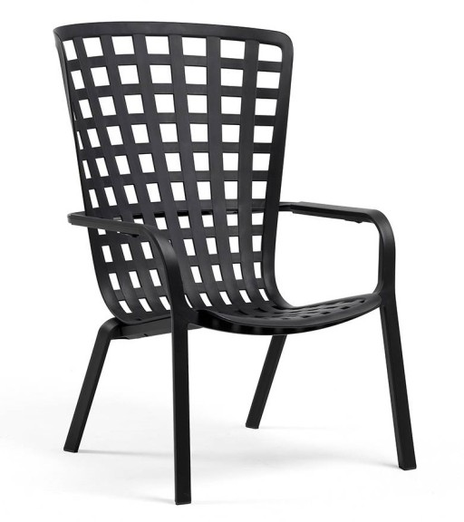 Fotoliu recliner exterior Nardi Folio  antracit