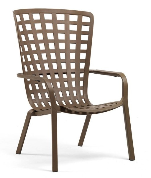 Fotoliu recliner exterior Nardi Folio  maro tabacco