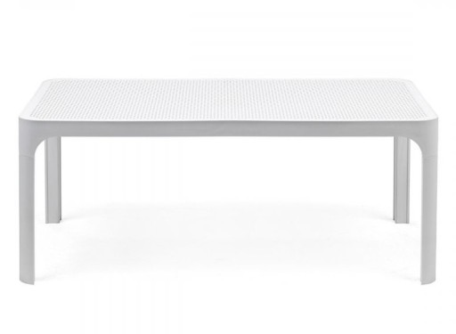 Masuta exterior Nardi Net Table 100  60x100cm  h 40cm  alb