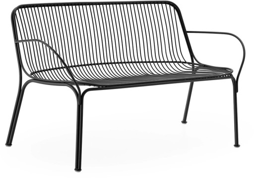 Canapea exterior Kartell Hiray design Ludovica & Roberto Palomba  121cm  negru