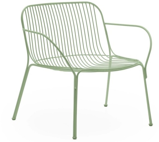 Fotoliu exterior Kartell Hiray design Ludovica & Roberto Palomba  verde salvie