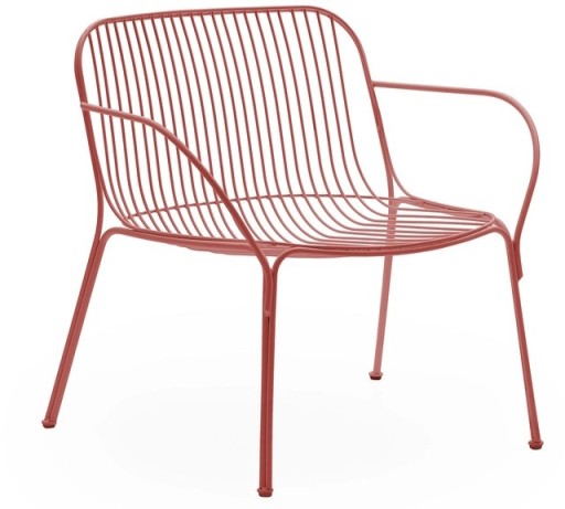 Fotoliu exterior Kartell Hiray design Ludovica & Roberto Palomba  ruginiu