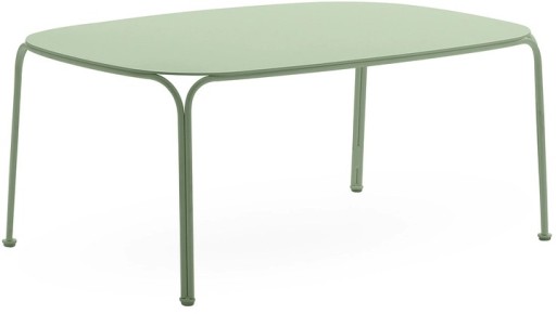 Masuta exterior Kartell Hiray design Ludovica & Roberto Palomba  90x59cm  h 38cm  verde salvie