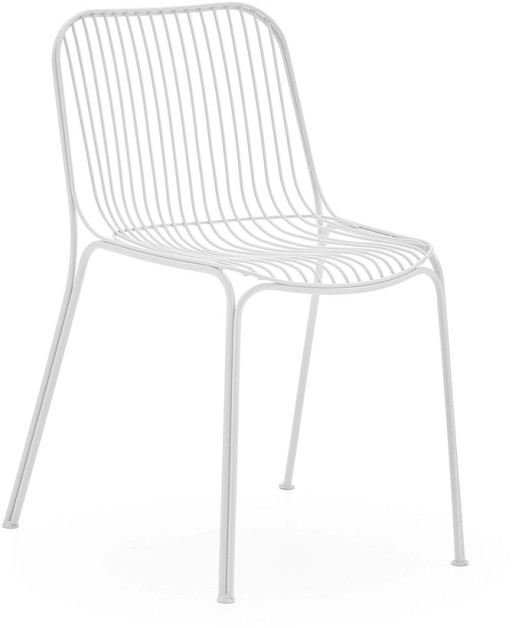Scaun exterior Kartell Hiray design Ludovica & Roberto Palomba  alb