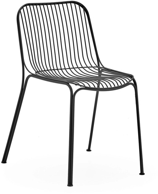 Scaun exterior Kartell Hiray design Ludovica & Roberto Palomba  negru