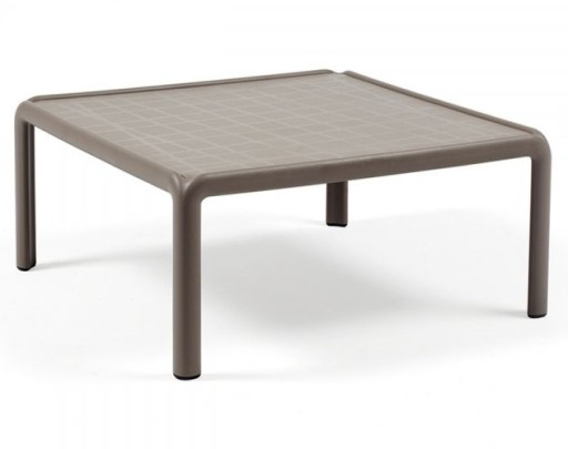 Masuta exterior Nardi Komodo Tavolino  70x70cm  h32.5cm  tortora