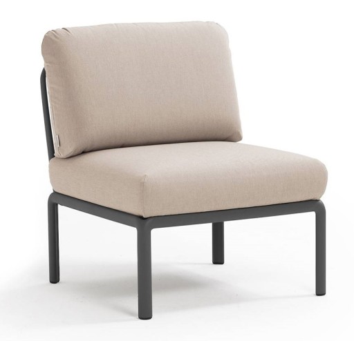 Element central Nardi Komodo 5  72cm  cadru antracit  perne canvas Sunbrella