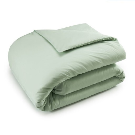 Cearceaf pentru pilota Descamps Coton Soyeux 3 260x240cm  Verde Tileul