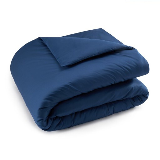 Cearceaf pentru pilota Descamps Sublime 240x220cm  Albastru Nymphea