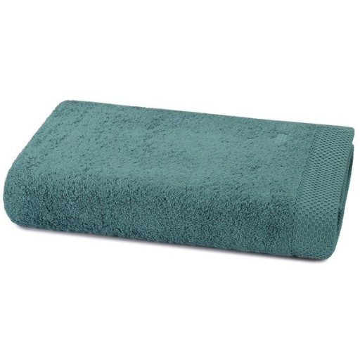 Prosop baie Descamps Mousseuse 70x140cm  turcoaz Veronese