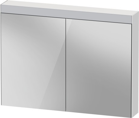 Dulap cu oglinda Duravit Better 101x76x14.8cm  iluminare LED  16W  alb mat
