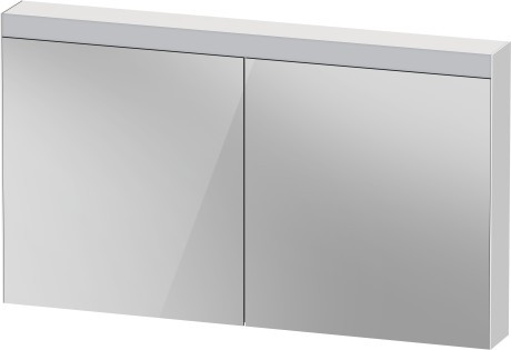 Dulap cu oglinda Duravit Better 131x76x14.8cm  iluminare LED  20W  alb mat