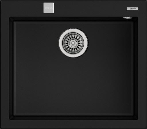 Chiuveta bucatarie Teka Forsquare 50.40 TG Q  570 x 500mm  tegranit Black