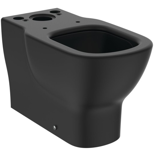 Vas WC Ideal Standard Tesi AquaBlade back-to-wall  36x66cm  negru mat
