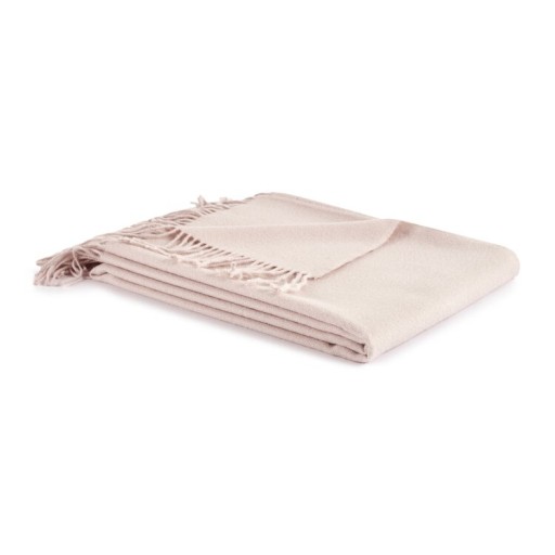 Pled Descamps Etoffe 130x180cm  lana baby alpaca  natur