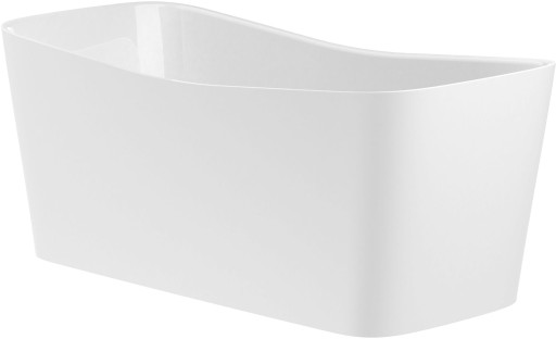 Cada freestanding Roca Maui Square 155x70cm  Stonex  ventil click-clack  alb