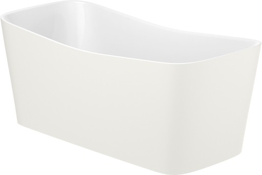 Cada freestanding Roca Maui Square 155x70cm  Stonex  ventil click-clack  bej