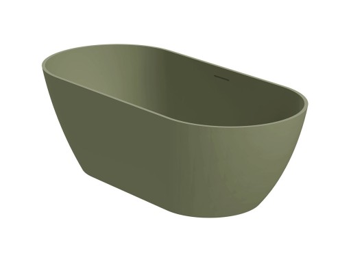 Cada ovala freestanding Riho Bilbao 169x80cm  verde