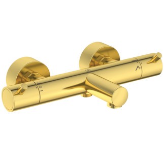 Baterie cada termostatata Ideal Standard Ceratherm T125  auriu periat