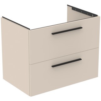 Dulap baza Ideal Standard i.Life B cu 2 sertare  80x50.5x63cm  bej mat
