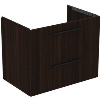 Dulap baza Ideal Standard i.Life B cu 2 sertare  80x50.5x63cm  stejar cafea
