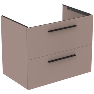 Dulap baza Ideal Standard i.Life B cu 2 sertare  80x50.5x63cm  greige mat
