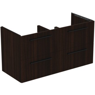 Dulap baza Ideal Standard i.Life B cu 4 sertare  120x50.5x63cm  stejar cafea