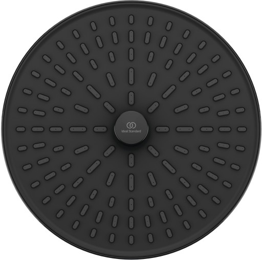 Palarie de dus Ideal Standard IdealRain Alu+ cu 2 functii  26cm  negru