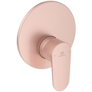 Baterie dus Ideal Standard Cerafine O cu montaj incastrat  corp ingropat inclus  rose