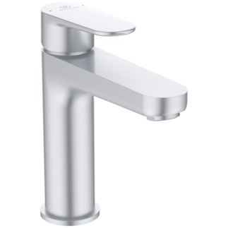 Baterie lavoar Ideal Standard Cerafine O  ventil click-clack  argintiu